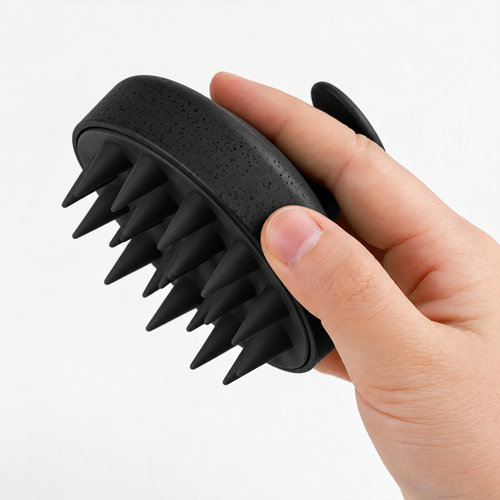 Silicone Scalp Massager and Shampoo Brush