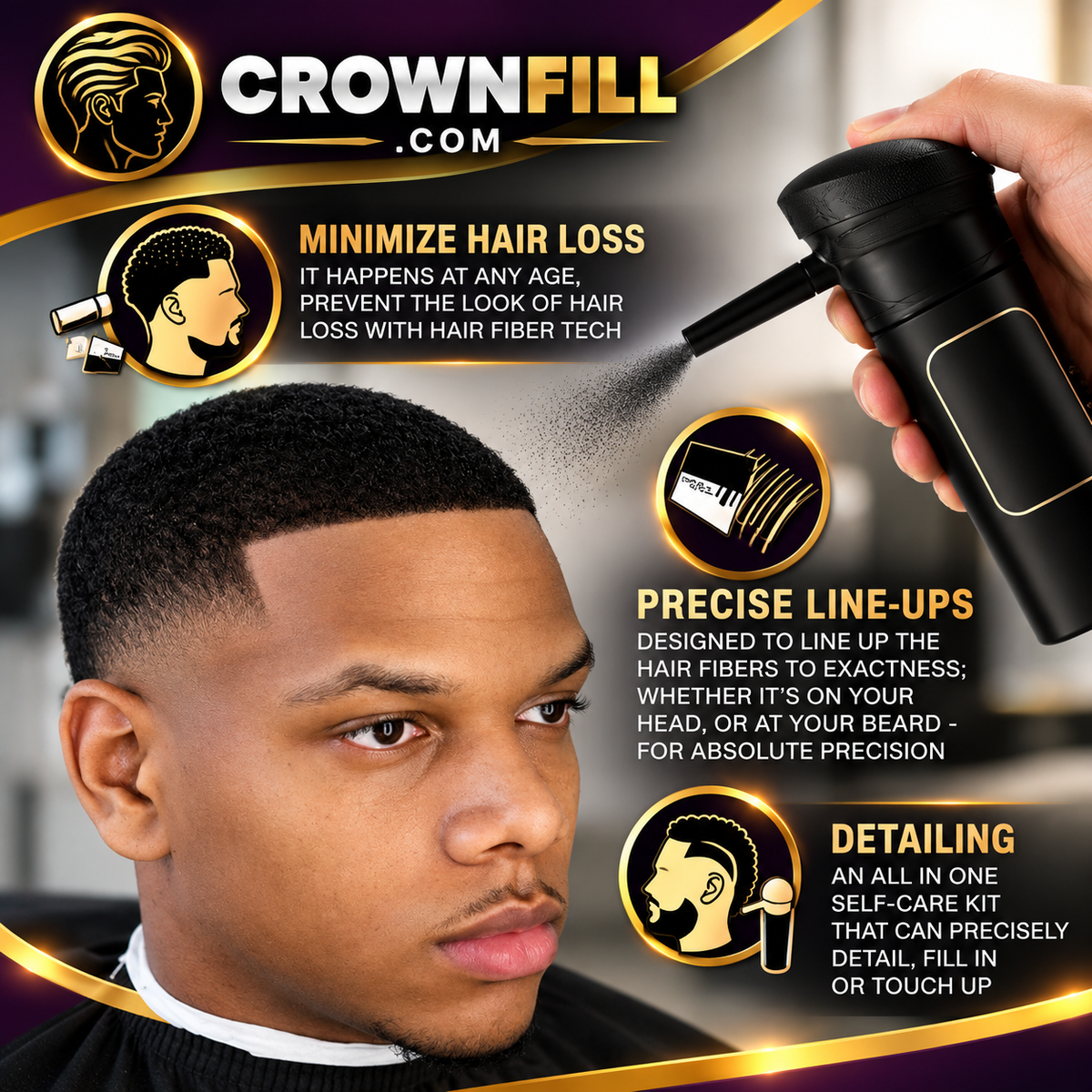 Instant Volume Hair Fiber Kit