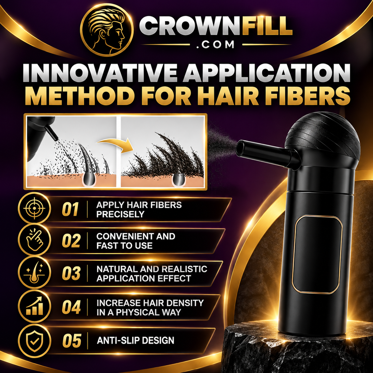 Instant Volume Hair Fiber Kit